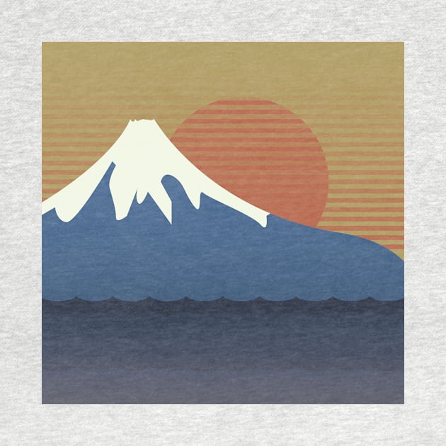 Mount Fuji by Nevervand